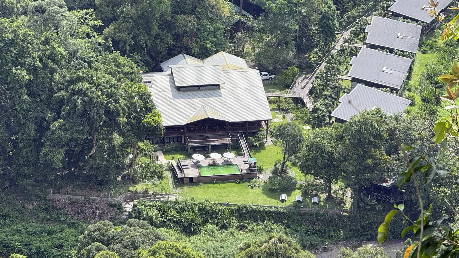 Danum Valley from the viewpoint, above Borneo Rainforest Lodge