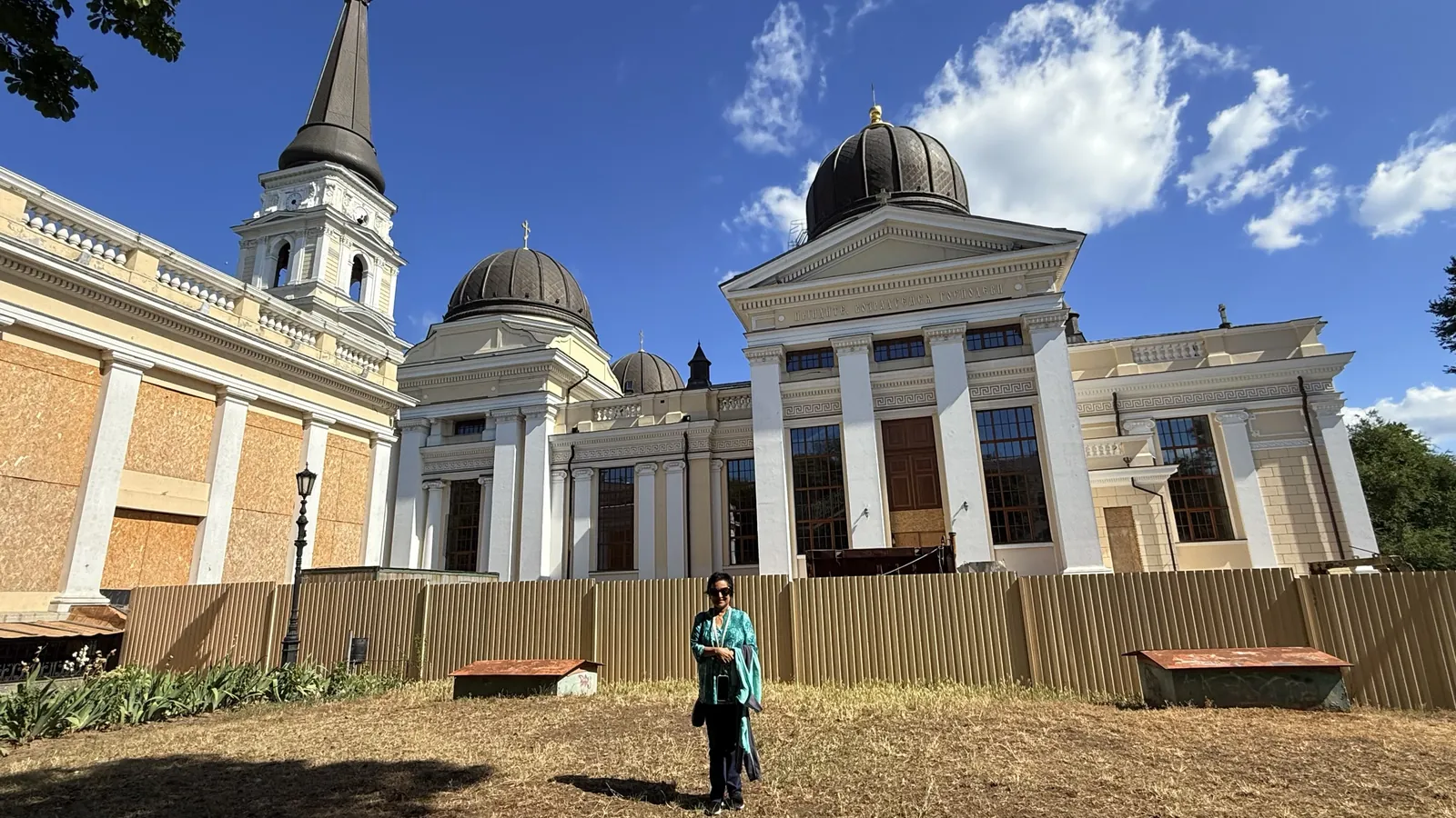 Transfiguration Cathedral, Odesa, under restoration